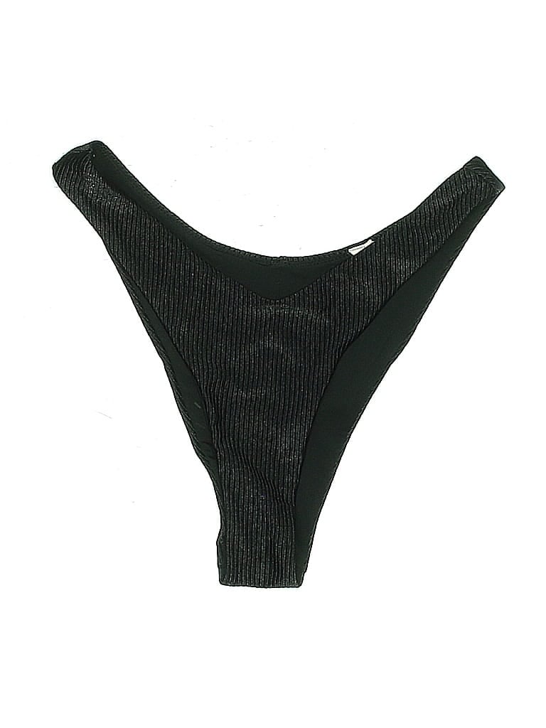 Pre-owned Aerie Swimsuit Bottoms In Black