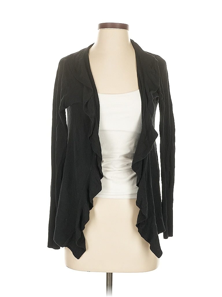 Pre-owned Ann Taylor Loft Cardigan Sweater In Black