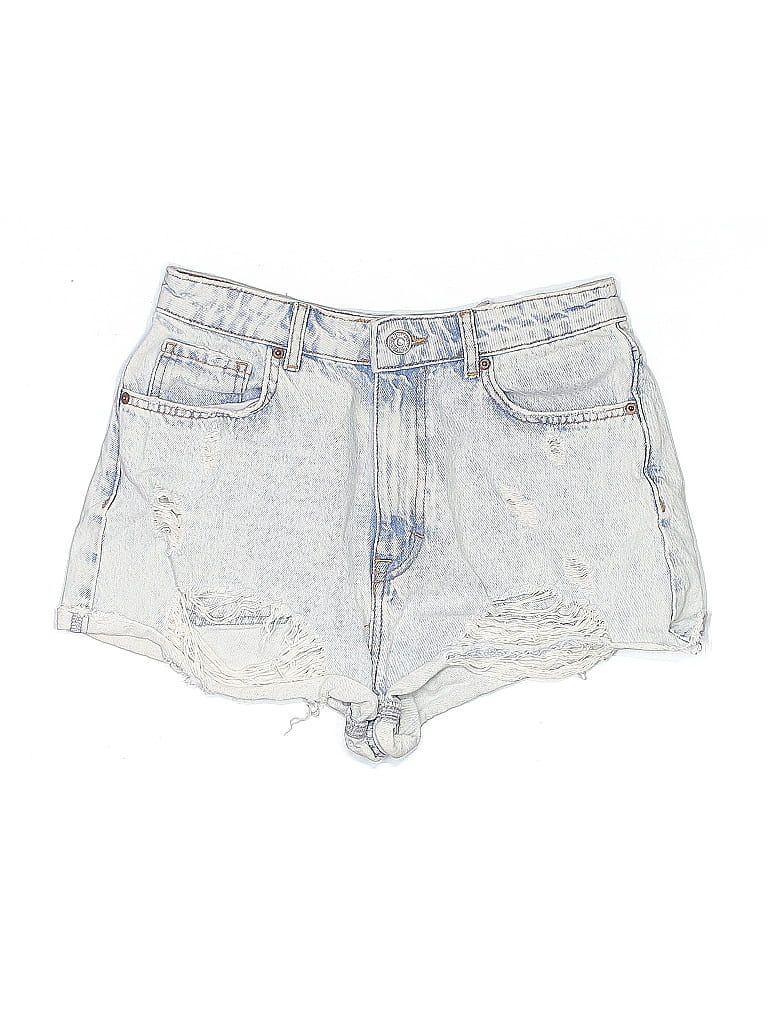 Click to view more detailed imagery on our partner's website Pre-owned Zara Denim Shorts In Blue