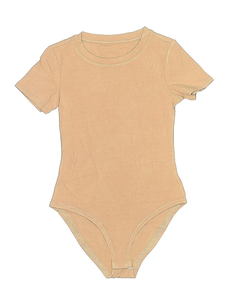 Pre-owned Unbranded Bodysuit In Brown