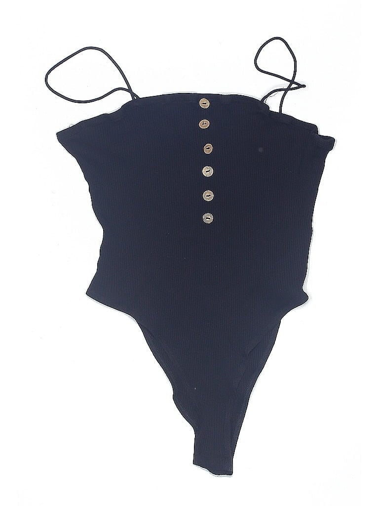 Pre-owned Shein Curve Bodysuit In Blue