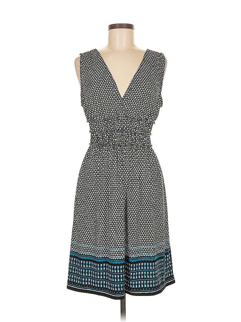 Pre-owned Max Studio Casual Dress In Gray