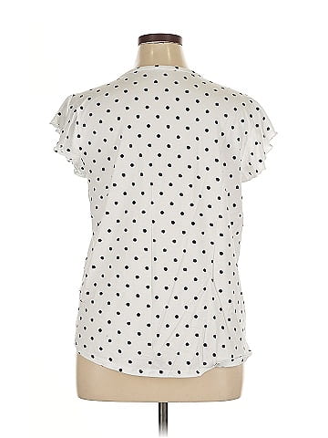 Ann Taylor LOFT Outlet Short Sleeve Blouse (view 2)