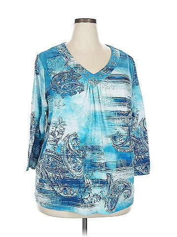 Alfred Dunner 3/4 Sleeve Blouse (view 1)