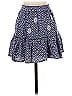 Skemo 100% Rayon Paisley Blue Casual Skirt Size XS - photo 1