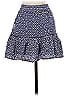 Skemo 100% Rayon Paisley Blue Casual Skirt Size XS - photo 2