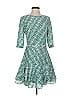 Reiss 100% Polyester Argyle Green Cocktail Dress Size 2 - photo 1