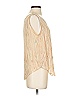 Platinum Tan Gold Sleeveless Blouse Size S - photo 4