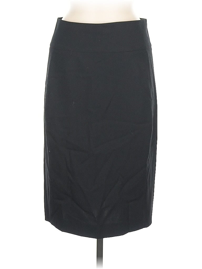 Pre-owned Zara Basic Formal Skirt In Black