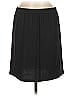Unbranded Solid Black Casual Skirt Size M - photo 2