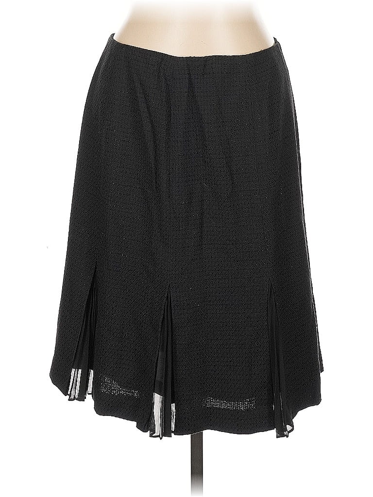 Pre-owned Dana Buchman Casual Skirt In Black