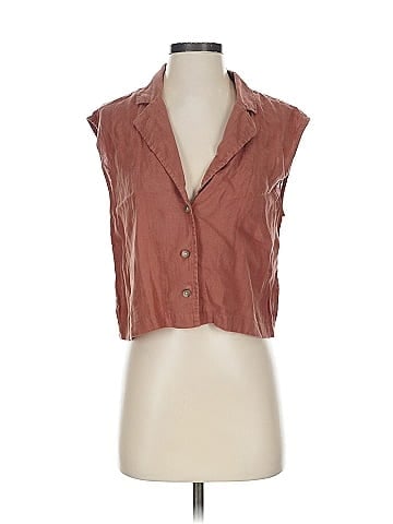 Lou & Grey Sleeveless Button-Down Shirt (view 1)