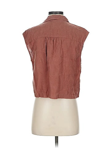 Lou & Grey Sleeveless Button-Down Shirt (view 2)