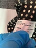 Byer Wear 100% Polyester Polka Dots Black Casual Dress Size 9 - photo 8