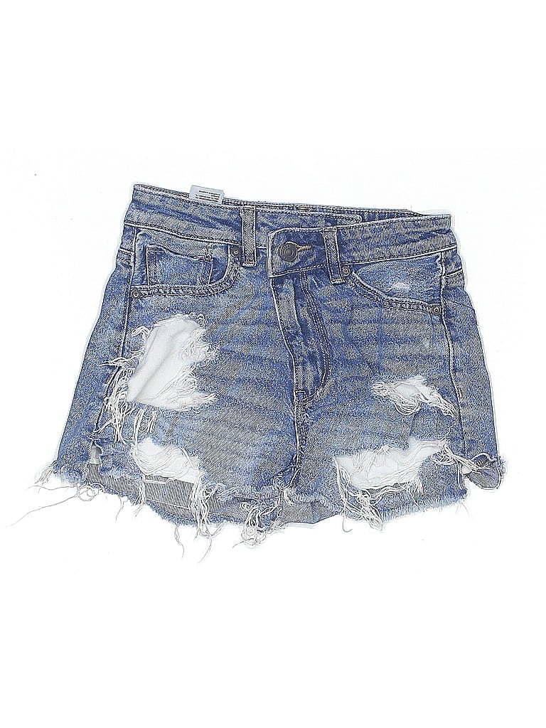 Click to view more detailed imagery on our partner's website Pre-owned American Eagle Outfitters Denim Shorts In Blue