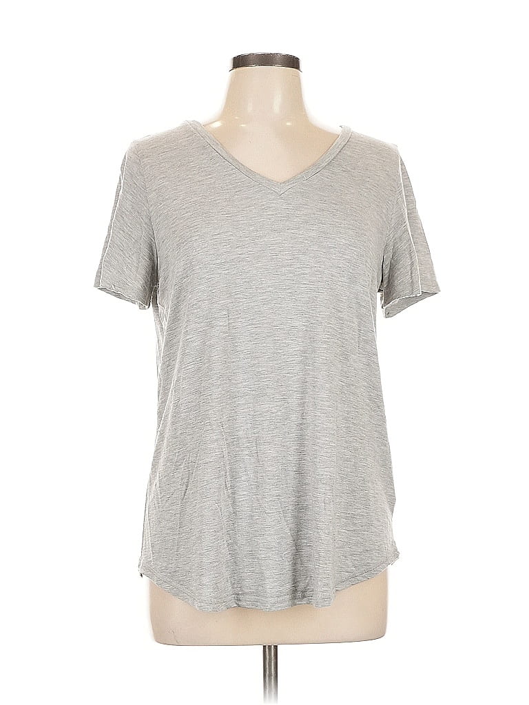 Pre-owned Jessica Simpson Short Sleeve T-shirt In Gray