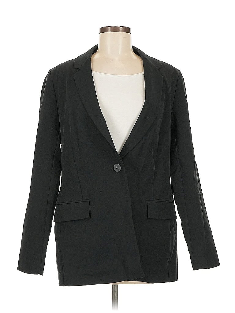 Pre-owned The Drop Blazer Jacket In Black