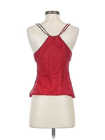 Armani Exchange Sleeveless Silk Top (view 2)