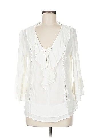 Democracy 3/4 Sleeve Blouse (view 1)
