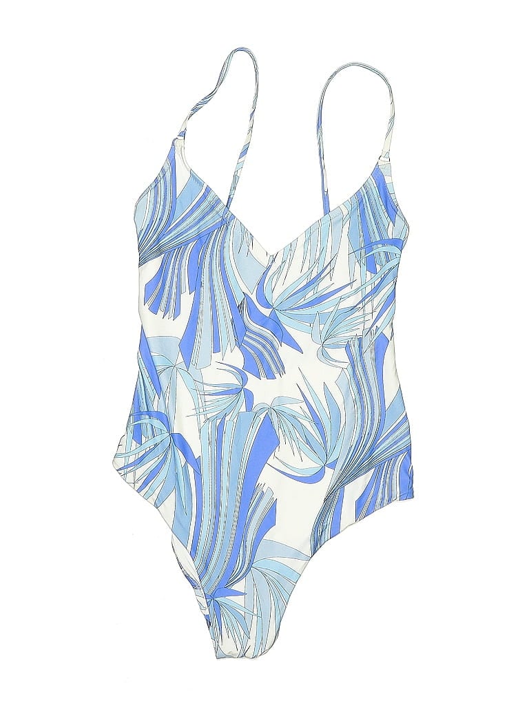 Pre-owned Melissa Odabash One Piece Swimsuit In Blue