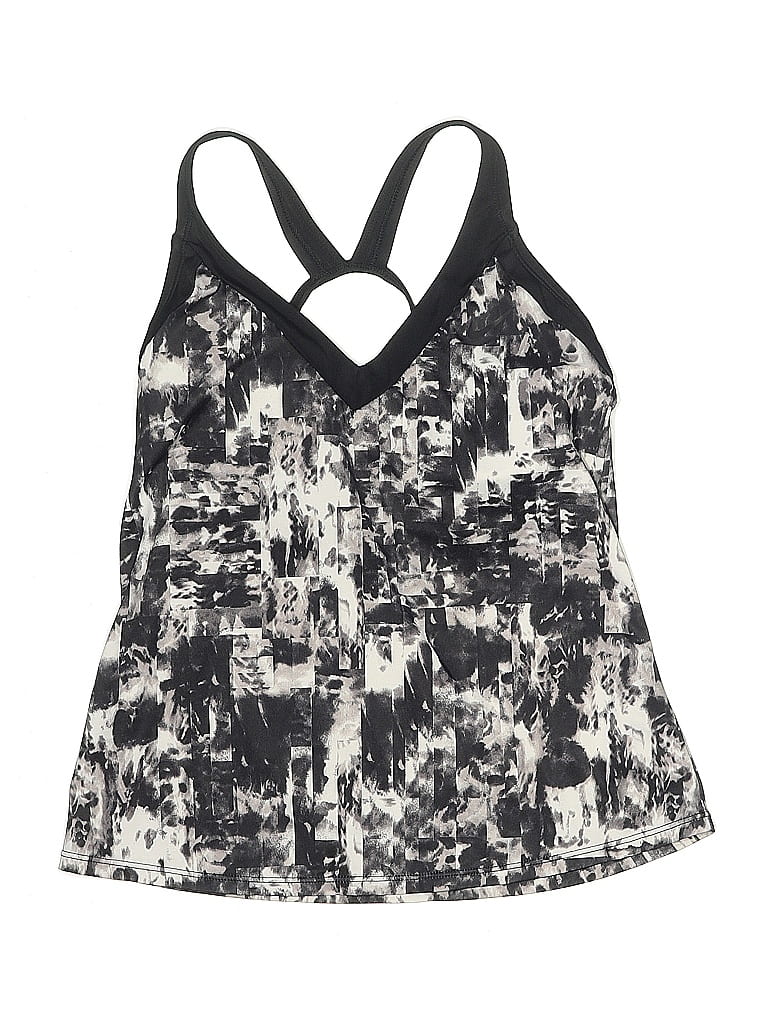 Pre-owned Nike Sleeveless Top Black Halter Neckline Tops