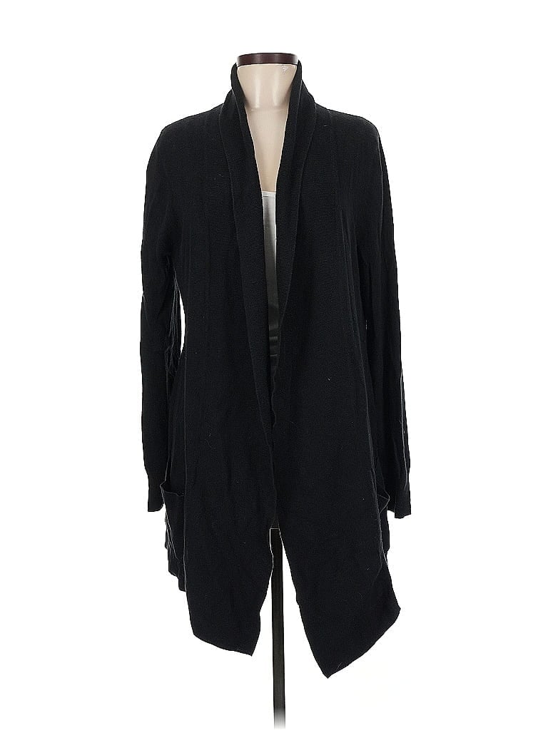 Pre-owned Banana Republic Factory Store Cardigan Sweater In Black