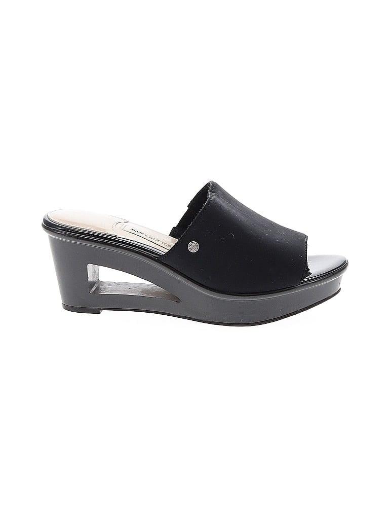 Pre-owned Dana Buchman Wedges In Black
