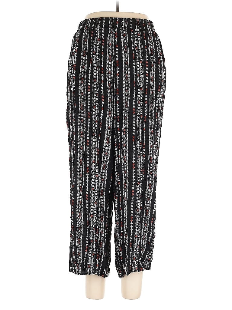 Pre-owned Agnes Orinda Casual Pants In Black