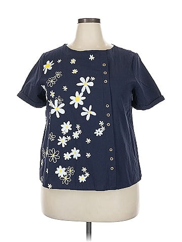 Emery Rose Short Sleeve Blouse (view 1)