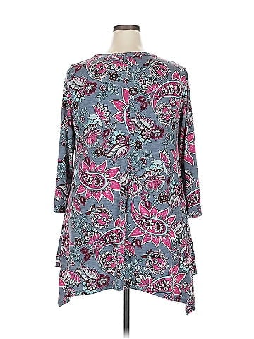 Honeyme 3/4 Sleeve Blouse (view 2)