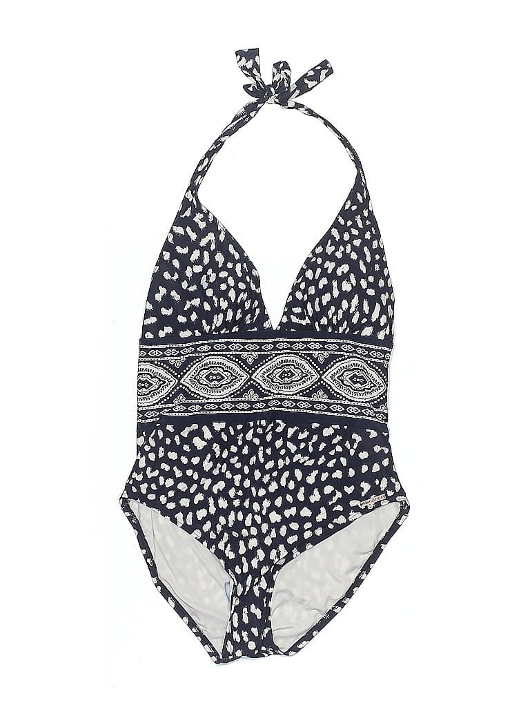 Michael Michael Kors One Piece Swimsuit In Blue