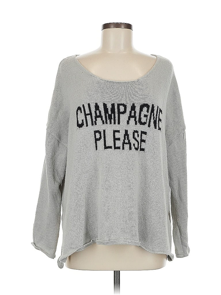 Pre-owned Miracle Pullover Sweater In Gray