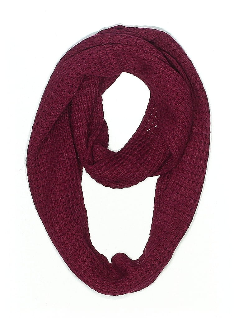 Pre-owned Unbranded Scarf In Burgundy