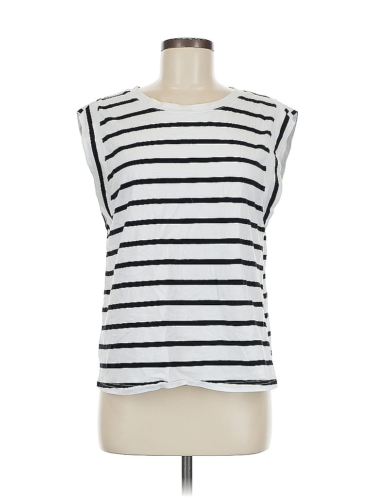 Pre-owned Miholl Sleeveless T-shirt In White