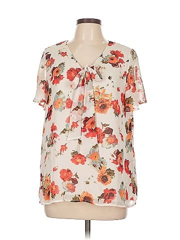 Pleione Short Sleeve Blouse (view 1)