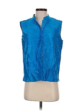 Eileen Fisher Sleeveless Silk Top