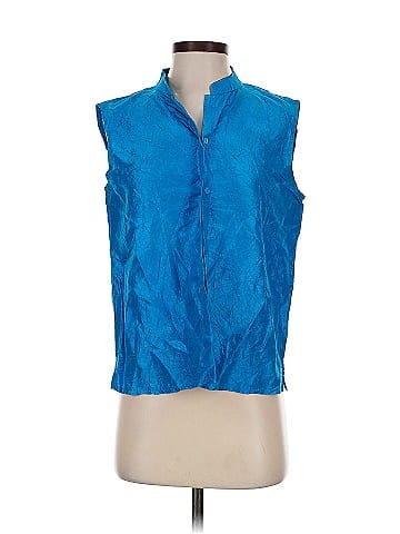 Eileen Fisher Sleeveless Silk Top (view 1)