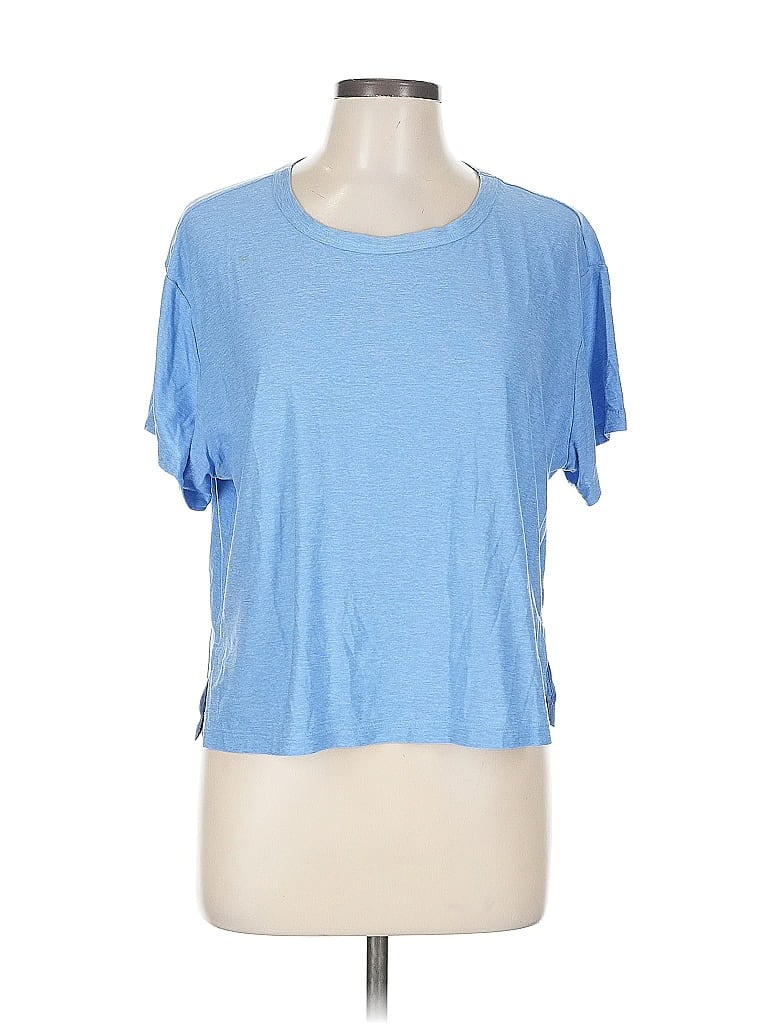 Pre-owned Active By Old Navy Short Sleeve T-shirt In Blue