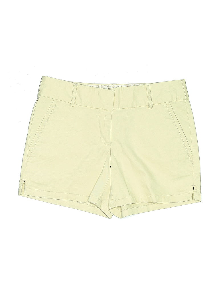 Pre-owned Ann Taylor Loft Khaki Shorts In Yellow