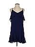 Parker 100% Polyester Blue Cocktail Dress Size XS - photo 1