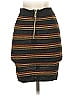 Balmain 100% Laine (wool) Stripes Black Wool Skirt Size EU (FR) 36 / US 4 - photo 2