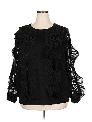 Alice Blue Long Sleeve Blouse (view 1)
