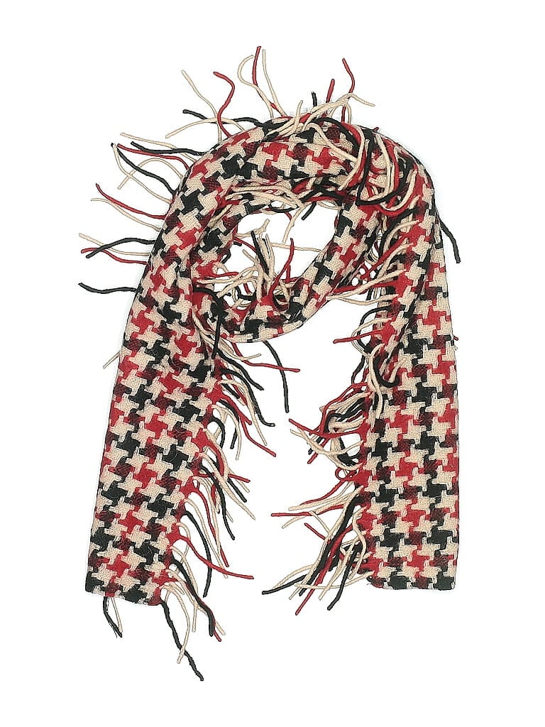 Pre-owned Unbranded Scarf In Red