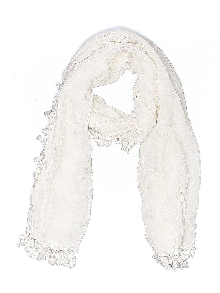 Pre-owned Unbranded Scarf In White