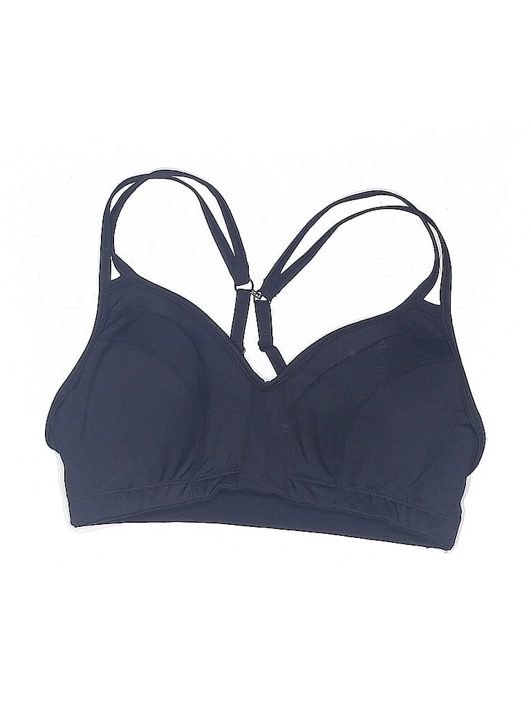 Pre-owned Balance Collection Swimsuit Top Blue Swimwear