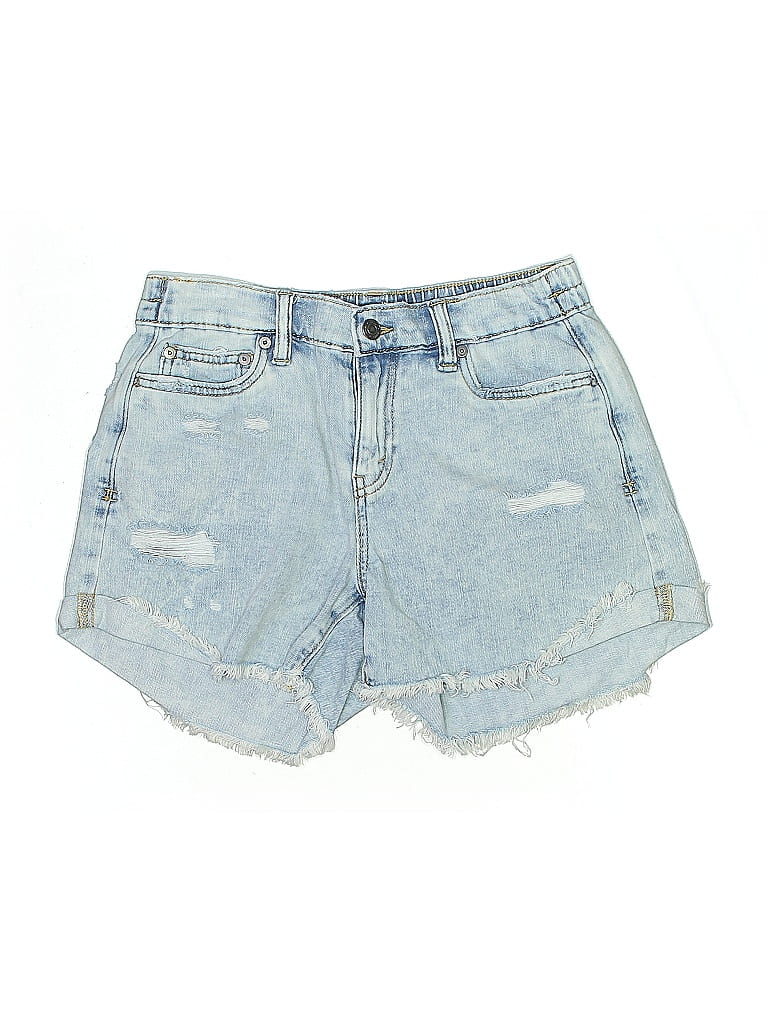 Pre-owned Aerie Denim Shorts In Blue