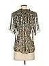 MISA Los Angeles 100% Polyester Teal Short Sleeve Blouse Size XS - photo 2