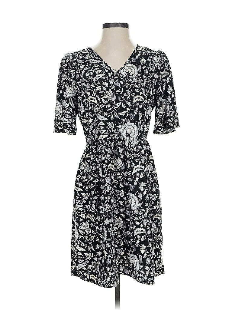 Pre-owned Ann Taylor Factory Casual Dress In Black