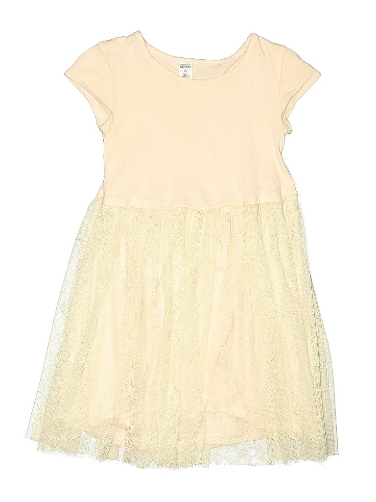 Pre-owned Harper Canyon Kids' Dress In Yellow