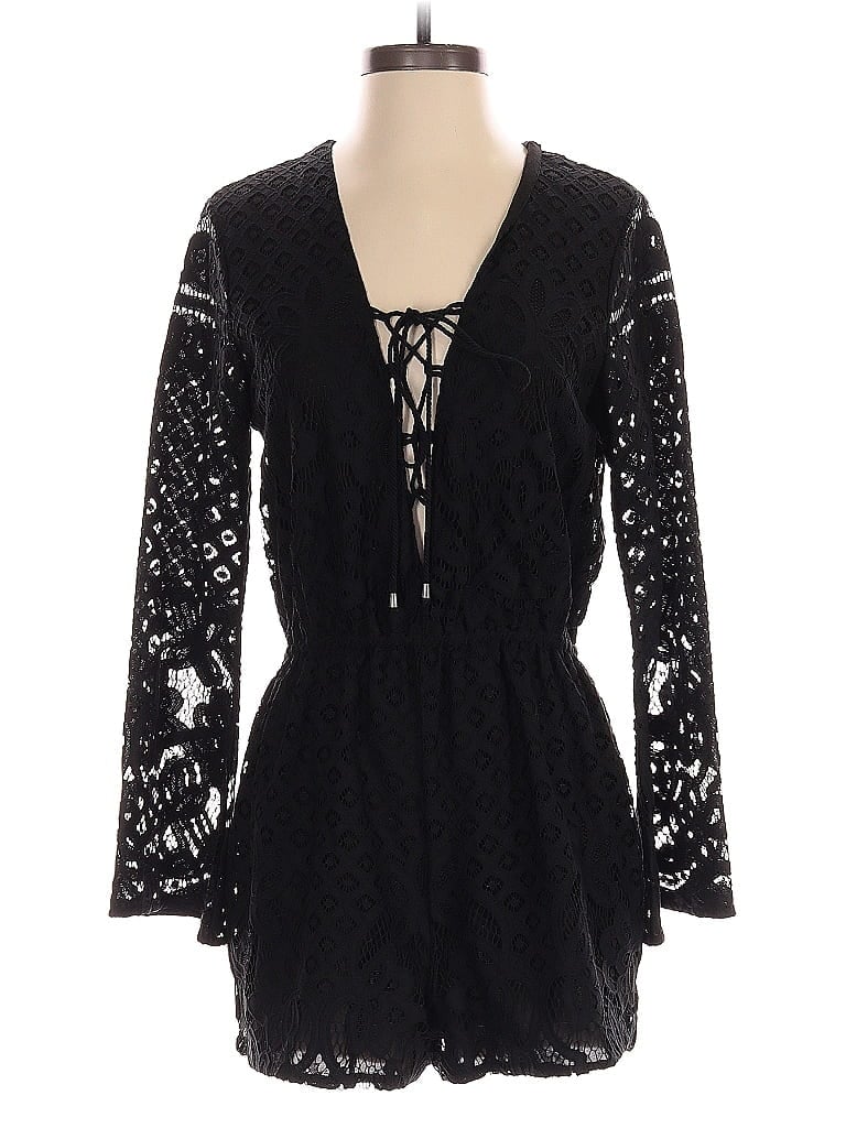 Pre-owned Tularosa Romper In Black